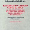 Rendiconto chiaro come il sole