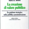 La creazione di valore pubblico