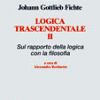 Logica trascendentale II