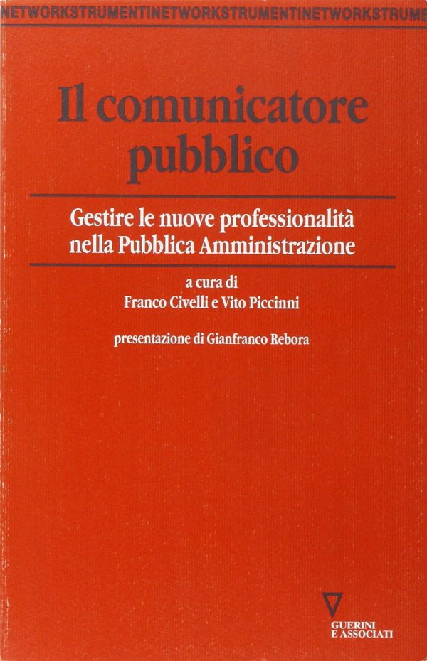 Copertina del libro Il Comunicatore pubblico