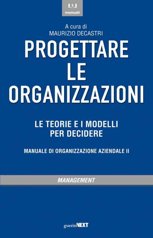 Copertina del volume Progettare le organizzazioni