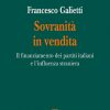 Sovranità in vendita