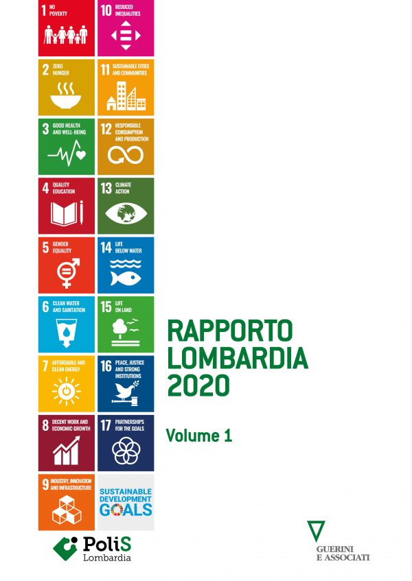 Copertina del libro Rapporto Lombardia 2020 - VOL 1