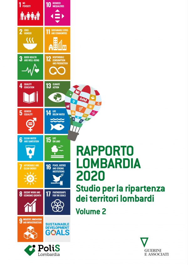 Copertina del libro Rapporto Lombardia 2020