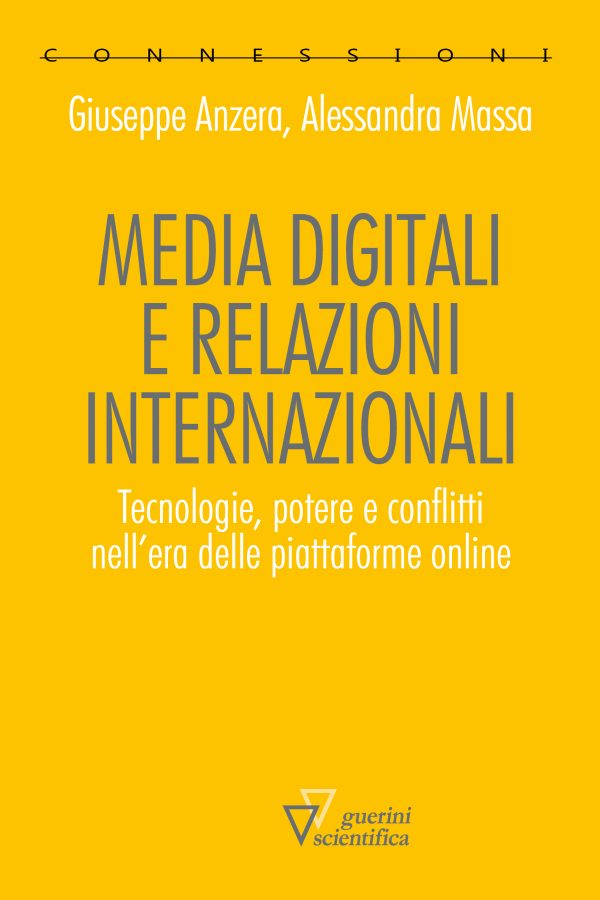 Copertina del libro Media digitali e relazioni internazionali