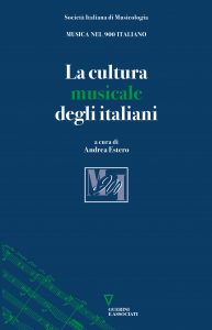 Copertina del libro La cultura musicale degli italiani