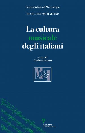 Copertina del libro La cultura musicale degli italiani