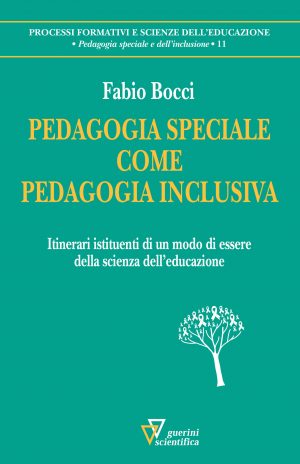 Copertina del libro pedagogia speciale come pedagogia inclusiva
