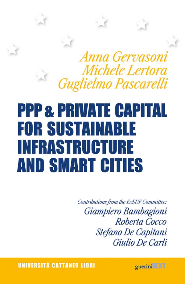 Copertina del volume PPP & Private capital for sustainable infrastructure and smart cities